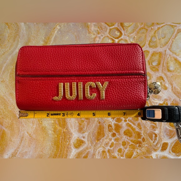 Juicy Couture Accessories - Long line zip closure Juicy wallet